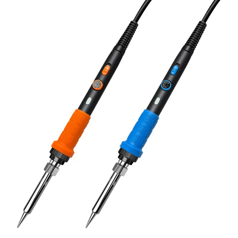 Новый 60W ручка внутреннего нагрева для регулировки температуры электрический паяльник 909B с индикатором лампы паяльник набор бытовой сварочный инструмент