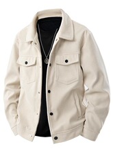 K 15044 Retro Collar Casual Jacket ���ŷ���п� ŷ���羳