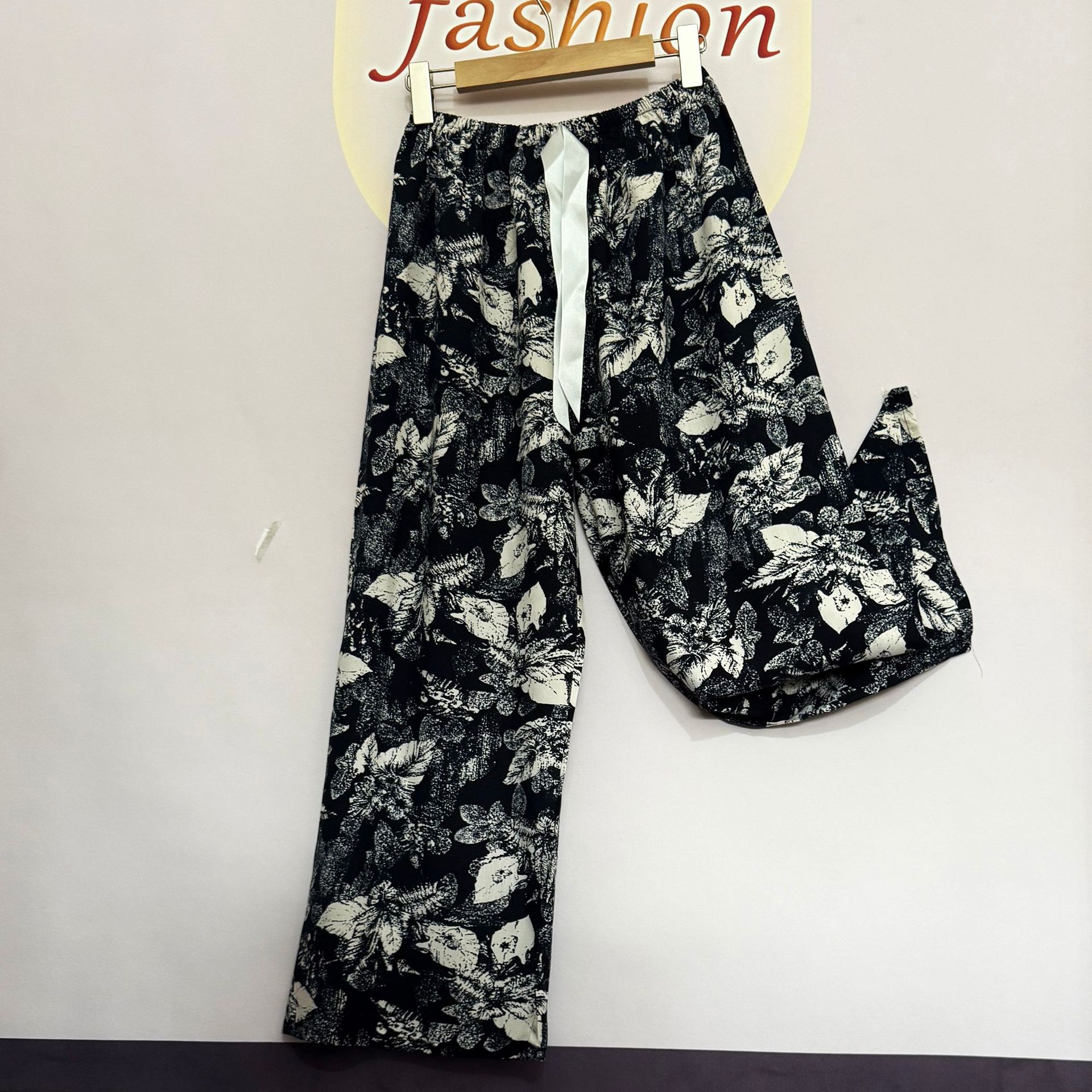 Black background flower