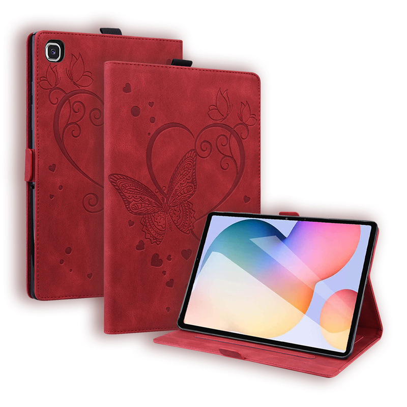 For Samsung Tab S6 lite protective case 2022 10.4-inch tablet P613/P619 butterfly protective case