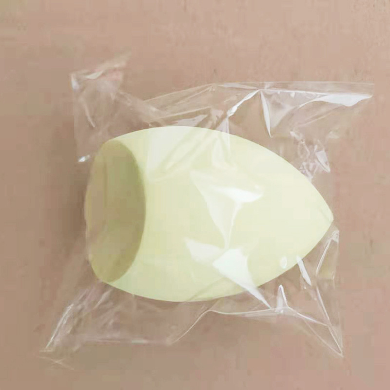 Esponja de Maquillaje (Forma Huevo/Gota), Corte Sesgado, en Bolsa OPP