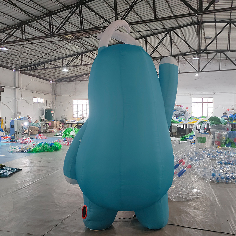 充气公仔卡通气模美陈ip公仔定 制商场户外大型龙年吉祥物人偶