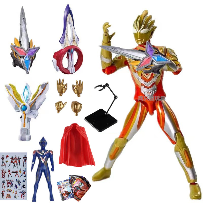 輝く光のおもちゃ関節可動フィギュアモデル Saiya 発光人形|undefined