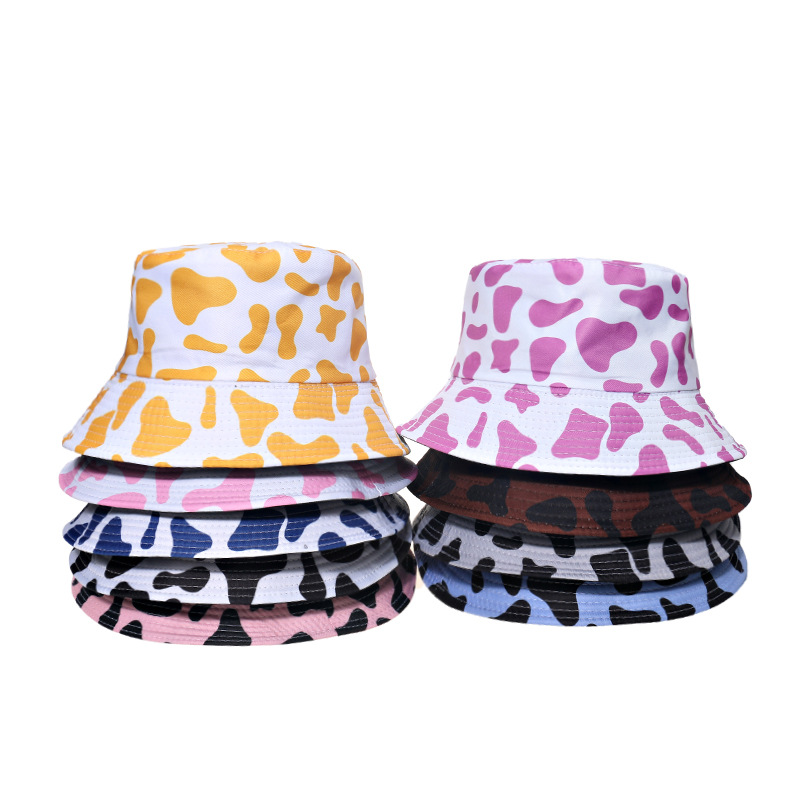 Women's Casual Basic Cows Flat Eaves Bucket Hat display picture 1