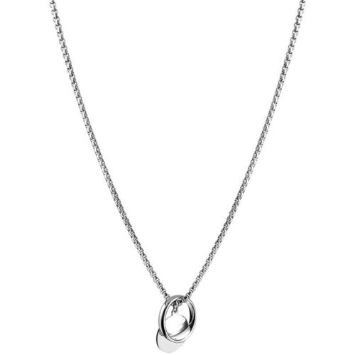 Wang Yibo's same-style Instagram-worthy hip-hop rave-inspired pendant for men and women—featuring a geometric round-disc design, perfect for pairing with hip-hop hoodies or as a standout necklace.