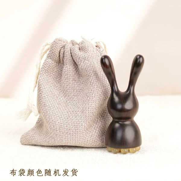 Purple sandalwood eye massage concealed device + cloth bag