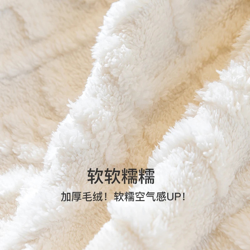 Creamy viento un sofá cubierta de tela de peluche nuevo sofá cubierta todo incluido engrosado sofá toalla antideslizante invierno