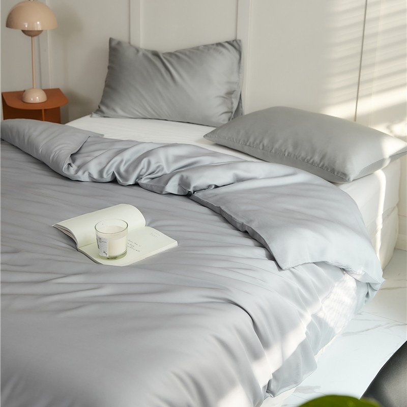 100本のlf蘭精天糸布団カバー単品純色枕カバー裸睡眠ライゼル繊維シーツシーツシーツ単品夏