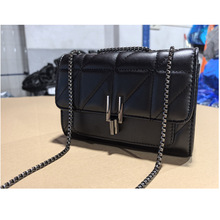 广州跨境外贸工厂女包批发爆款小香风菱格链条包单肩包女士斜挎包