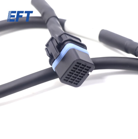 EFT翼飞特 信号线束成品1030mm/24PIN转24PI/1pcs/无人机配件