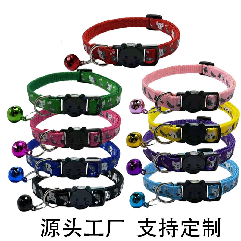 2024 новый 1 см милая кошка маленькая рыбка мультяшный ошейник с колокольчиком