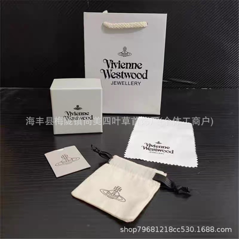 西太后高版本土星珍珠项链薇薇安经典款百搭满钻锁骨链女厂家直销|undefined