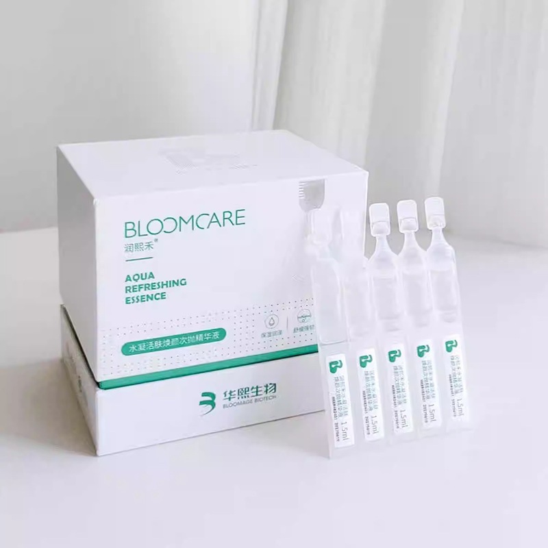 Huaxi Bio Runxihe Water Condensation Revitalizing and Rejuvenating Second-Pulse Essence 30 Bottles 5D Hyaluronic Acid Soothing and Moisturizing