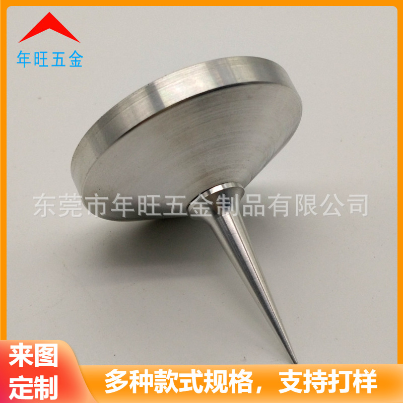 不锈钢五金机加工件 车床件加工 CNC精密车件 铝合金圆锥亮边车件