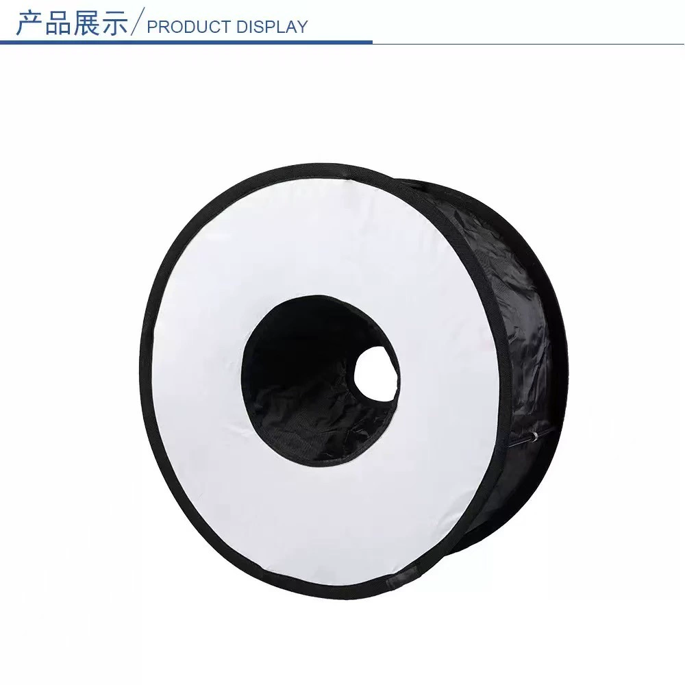 Оптовая продажа 45CM кольцевая складная мягкая коробка макросъемки света света света блеск абажура флеш мягкая коробка