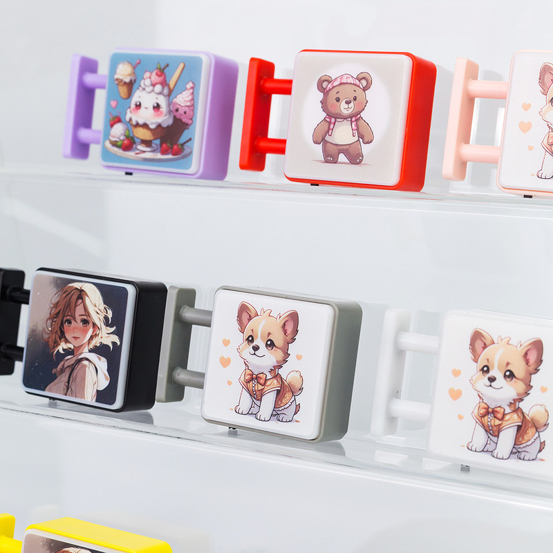 ミニかわいいライトサイン発光冷蔵庫マグネット LED 文化的で創造的な広告ギフトサインおもちゃコンパクト記念|undefined