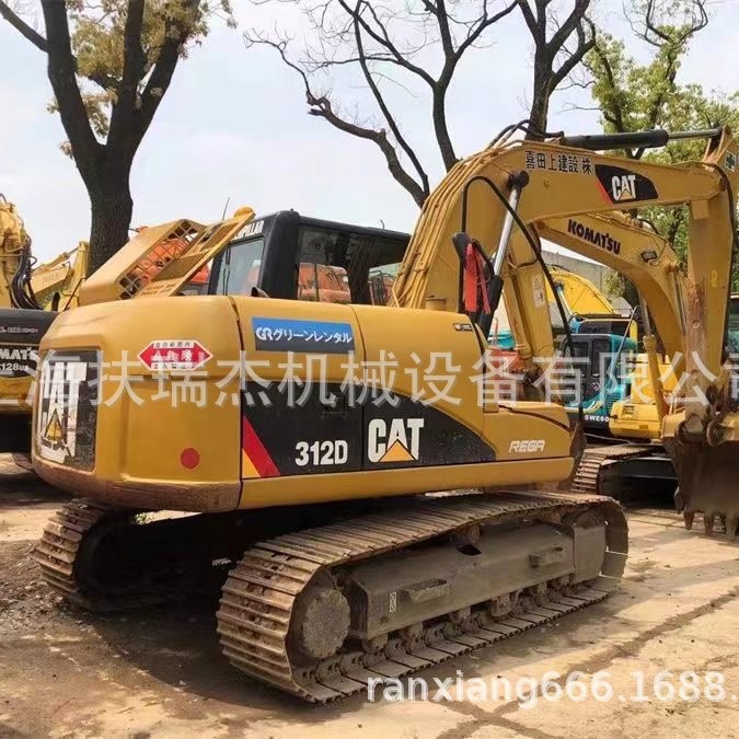 卡特312D挖掘机卡特彼勒12吨履带钩机挖土机