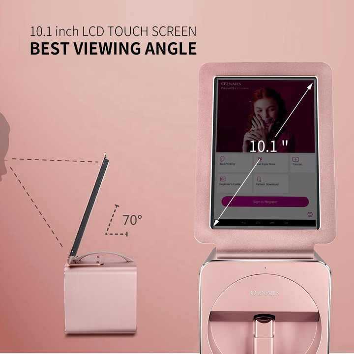 O2nails impresora de uñas automática profesional máquina de pintura digital inteligente máquina de impresión de uñas inteligente