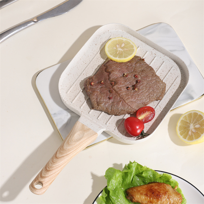 Home kitchen breakfast pot omelette pot hamburger steak non-stick artifact toast sandwich non-stick pot medical stone