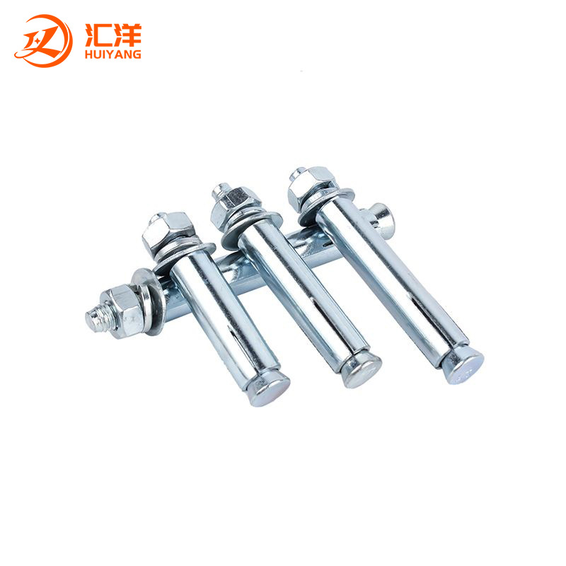 National standard galvanized expansion screw extended explosive bolt M6M8M10M12M14M16 * 70x80x100mm