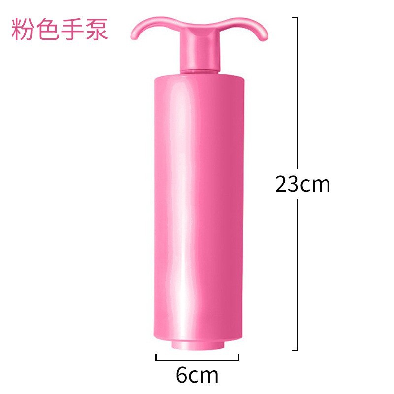 Pink manual air pump