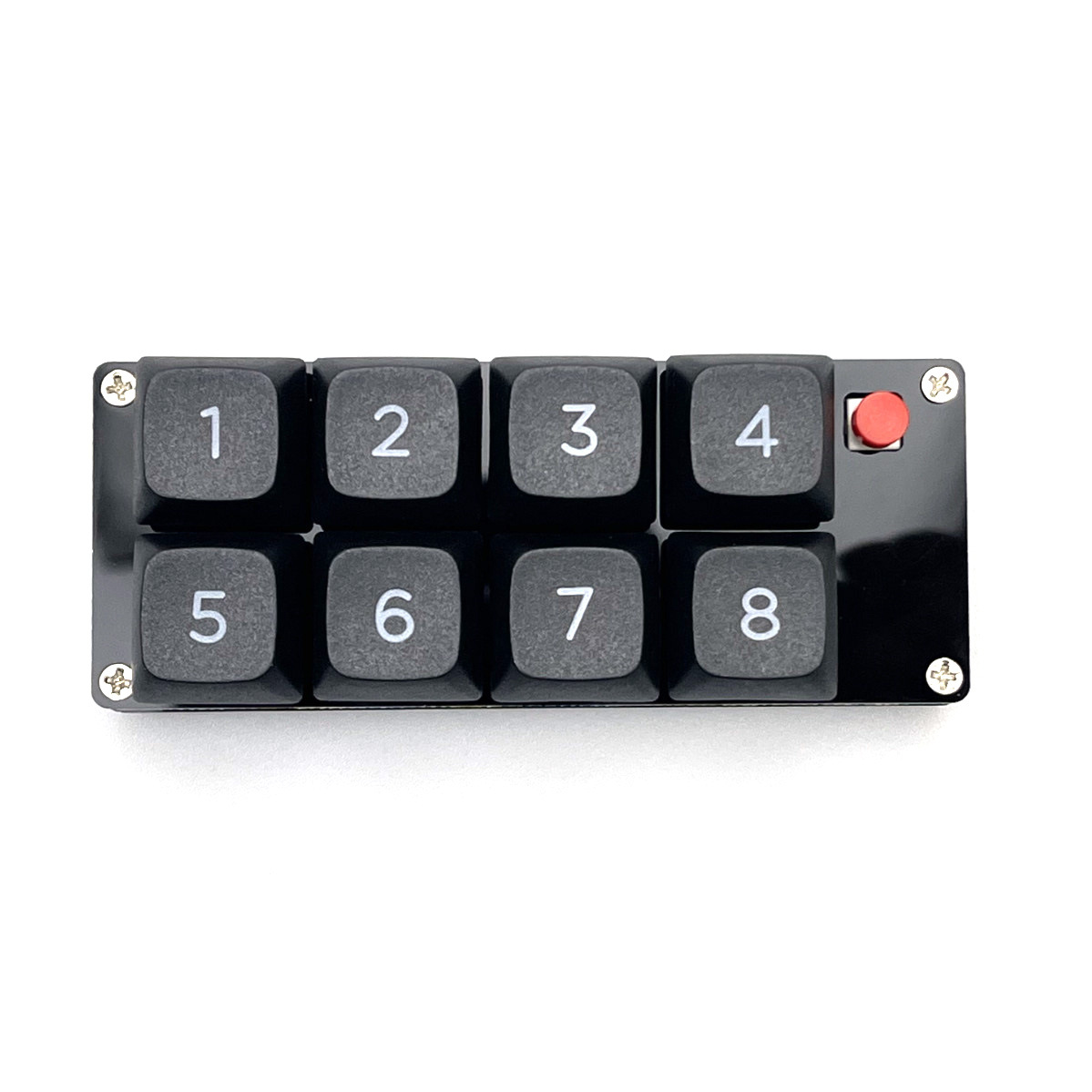 Teclado mecánico en caliente de hielo teclado digital de una sola mano macro programación macro definido conjunto de juegos de teclado de ratón