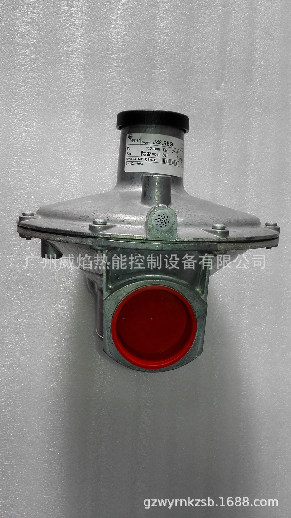 【实物】J48,REG燃气减压阀德国霍科德Kromschroeder