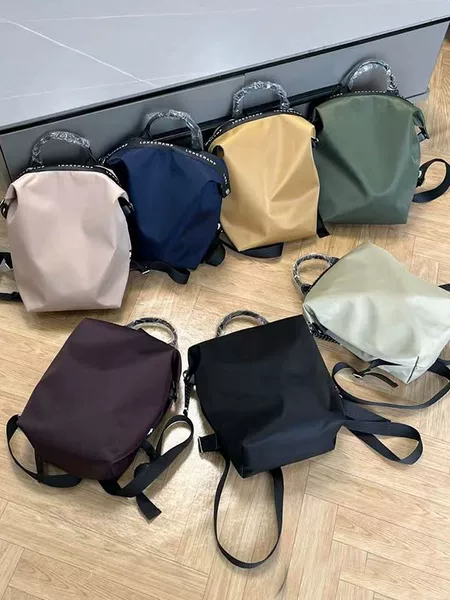 High Quality Dragon Inlaid Energy Backpack Thickeneded Nylon Backpack Letters Waterproof Casual Large Capacity Travel School Bag