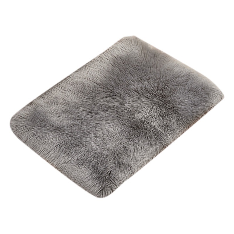 Lana-como alfombra de felpa alfombra dormitorio Manta Ventana de Bahía Casa color sólido sala de estar mesa de café alfombra del piso