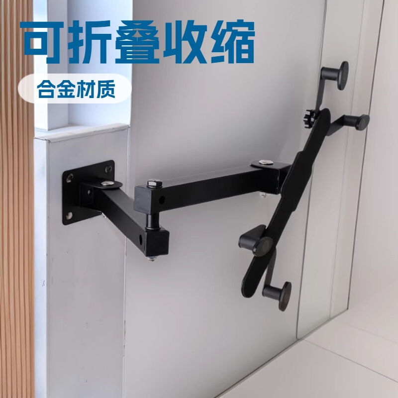 Aluminum Alloy Mobile Phone and Tablet Wall-Mounted Cantilever Bracket, Retractable Storage Bracket, Rotating Tablet Wall Bracket