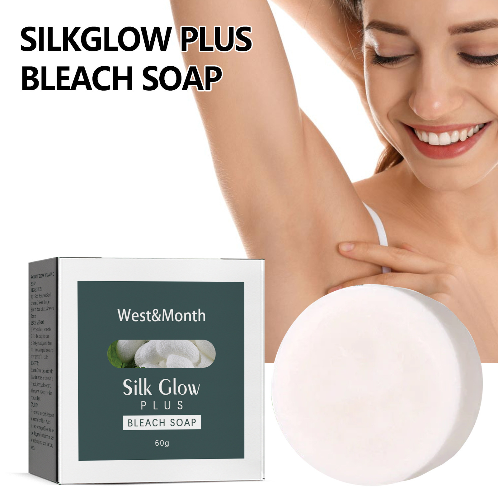 „West & Month“ vonios muilas, kūno valymo ir odos drėkinimo vonios muilas_voghion.com