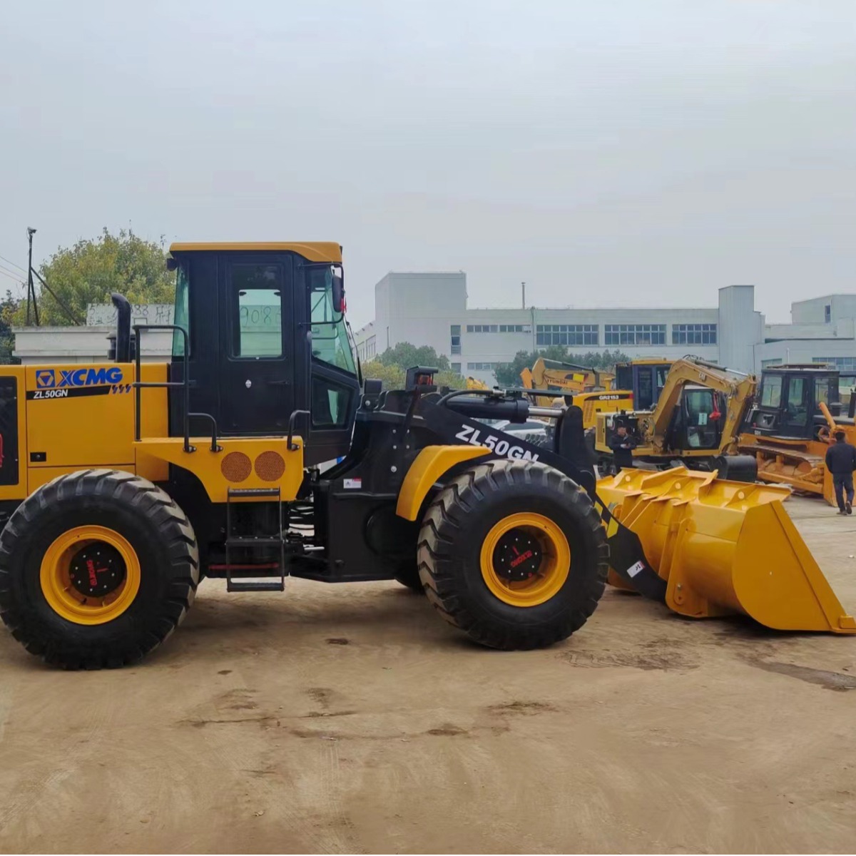 Exportación directa en el extranjero de alta calidad de segunda mano XCMG 50GN 500KV cargadora 90% nueva garantía de calidad