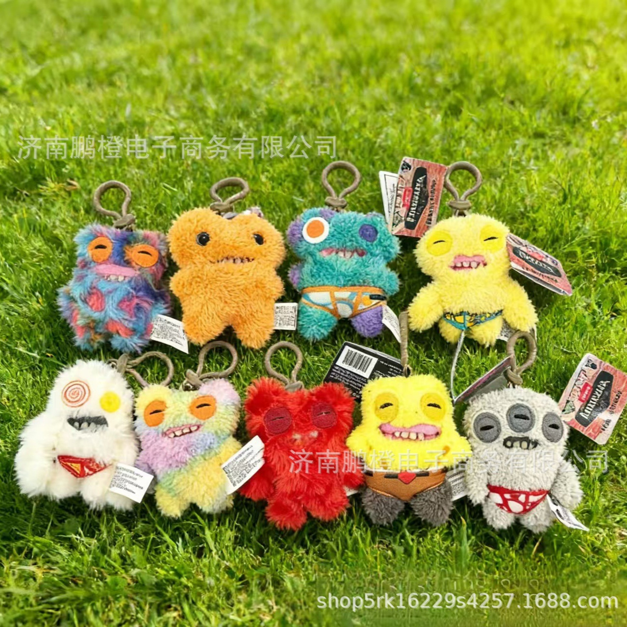 Fuggler Third Generation Plush Keychain Cute Tooth Monster Doll Funny Tooth Doll Scented Pendant