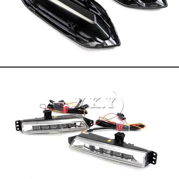 Aplicable a Honda 18 21 nuevo conjunto de lámpara de niebla LED LED renovada lámpara de parachoques delantero diaria