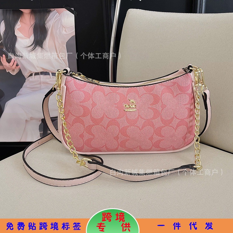 Ventas transfronterizas en caliente nuevas bolsas de brazo de mujer, bolsas de hombro, bolsas de mano de impresión casuales de moda para mujeres