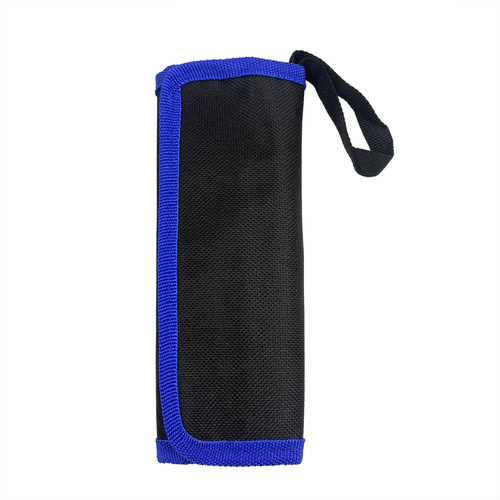 10-piece stainless steel black tweezers set anti-static mobile phone repair manicure tools bird's nest precision tool bag