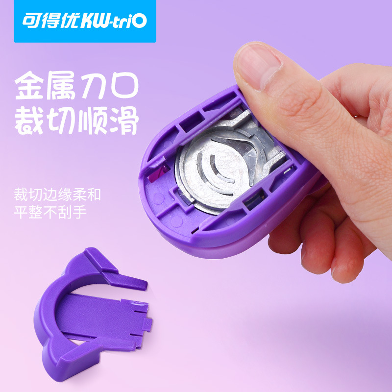 Kedoyu DIY herramienta de lujo hueco ángulo creativo cortador ángulo patrón puncher encaje puncher