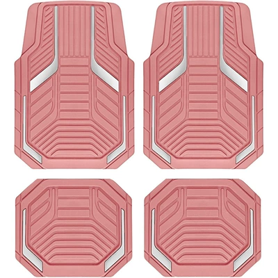 Avtomobil döşəmə paspasları — Geometric Line Print Car Floor - 1218msxt-13-3344cm-pack-of-two