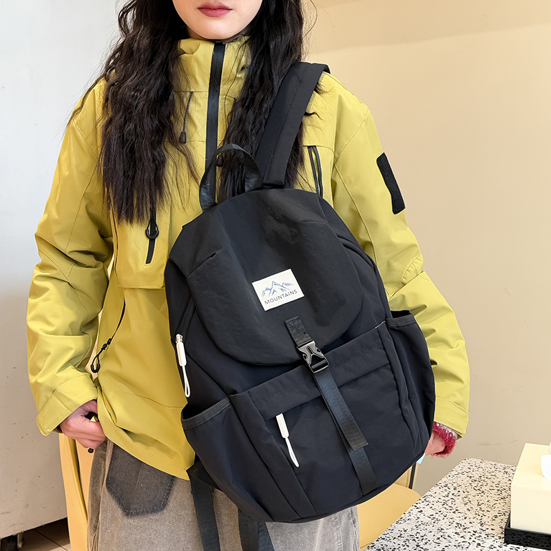 Mochila coreana para niños y niñas, mochila de color extranjero, mochila escolar para estudiantes de escuela primaria, 2026 mochila de montaña para niños de gran capacidad