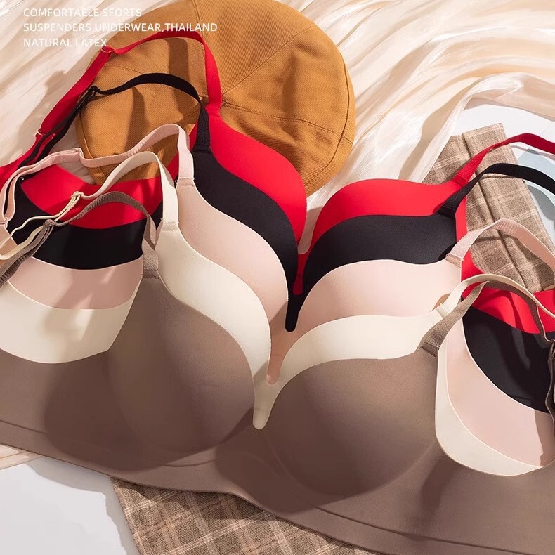 2025 One-Piece Seamless Small Chest Bra, Red Push-Up Underwear for Women, Thickened Bra for Women in Their Zodiac Year, Bra for Women with Side Breast Support 2025 One-Piece Seamless Small Chest Bra, Red Push-Up Underwear for Women, Thickened Bra for Women in Their Zodiac Year, Bra for Women with Side Breast Support
