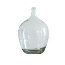马醉木花瓶简约大肚玻璃花瓶吊钟木桌面插花水培落地透明大速卖通