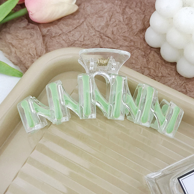 Accesorios para el cabello coreanos Clip de sensación premium de verano Clip de tiburón en la parte posterior de la cabeza