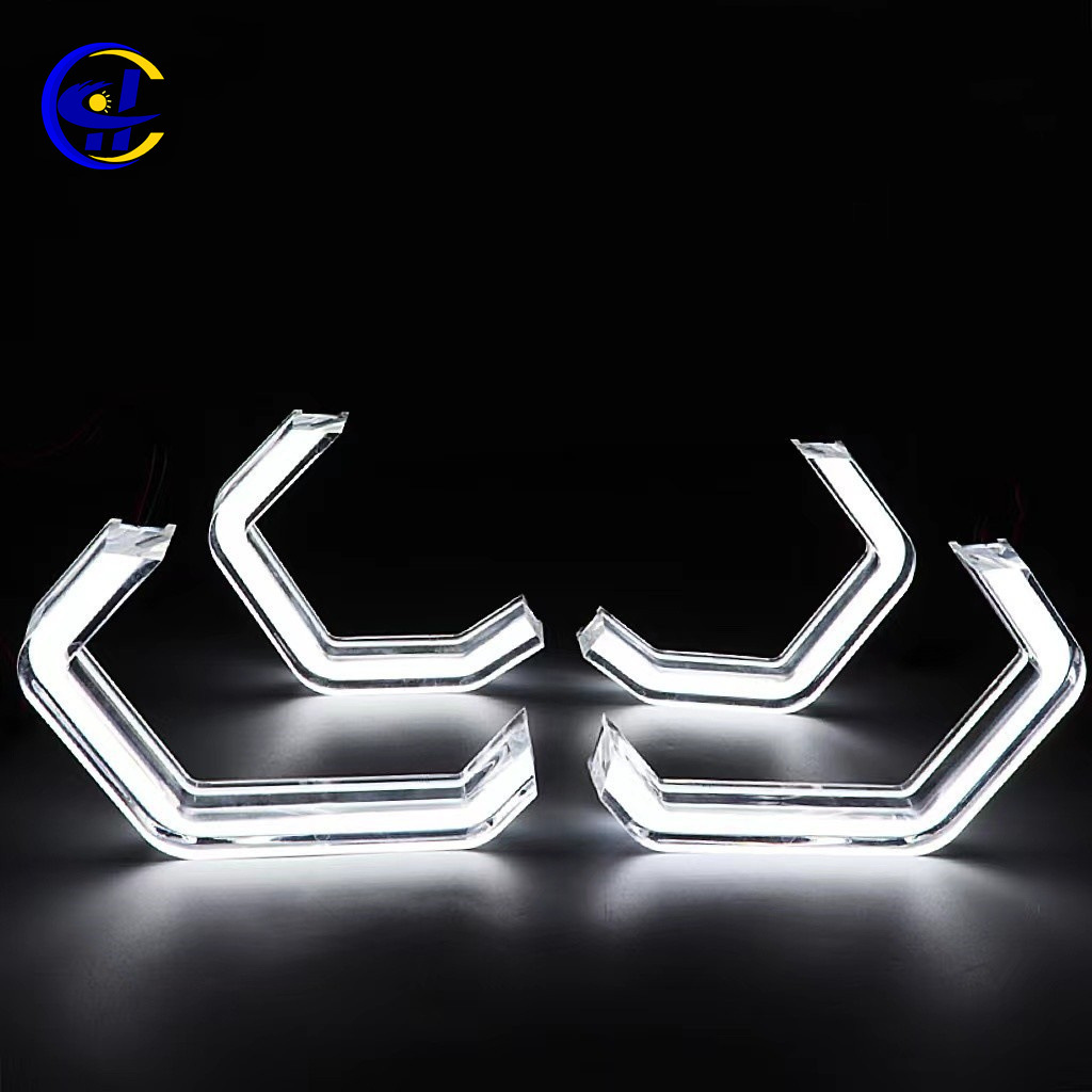 Suitable for E90 E92 M3 M4 car daytime running light LED angel eyes ice blue crystal angel eyes