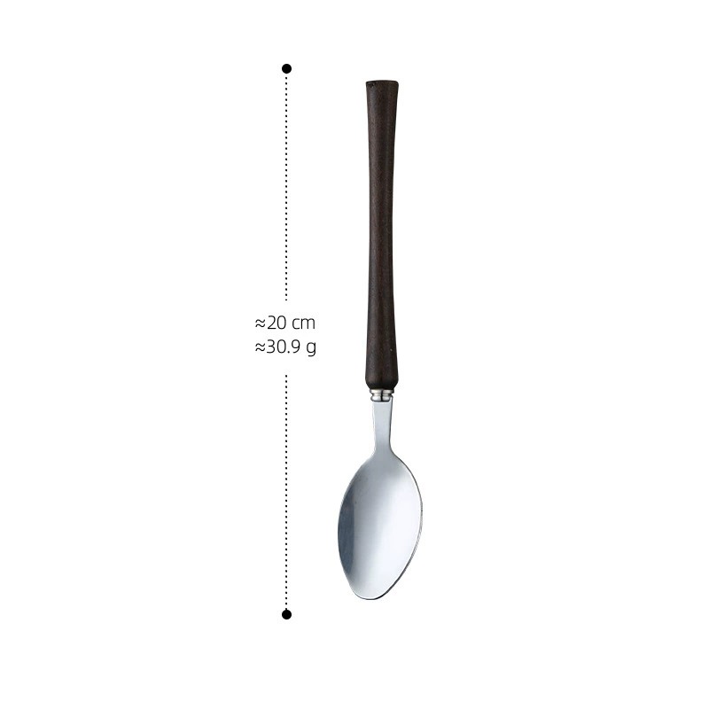 Tableware stainless steel, set, spoon, stainless steel AISI 304