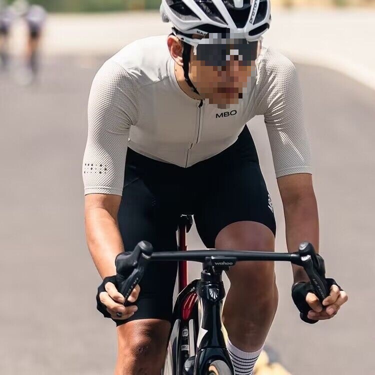 Long, Short, and Short-Sleeve Quick-Dry Mbo Casual Road Summer Breathable Cycling Thin Blue Set Meissen Top