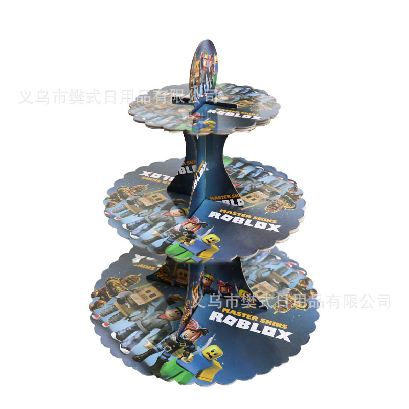 亚马逊蛋糕架史迪奇蜘蛛侠公主美人鱼马里奥蛋糕展示架派对装饰|undefined