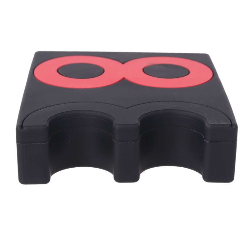 Soporte de varilla portátil Soporte de varilla de 4 orificios Soporte de varilla retráctil portátil de cuero Soporte de varilla