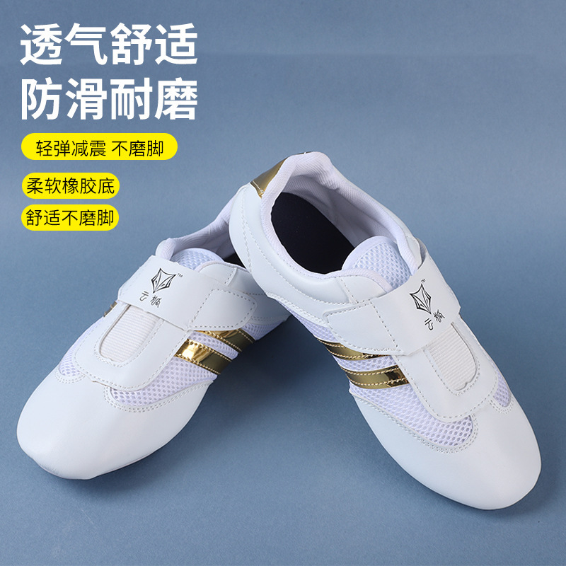 Taekwondo Shoes for Kidsren, Men's Sanda Special Shoes, Professional Martial Arts Shoes, Girls' Adult Training Shoes, Soft-Soled Muay Thai Shoes