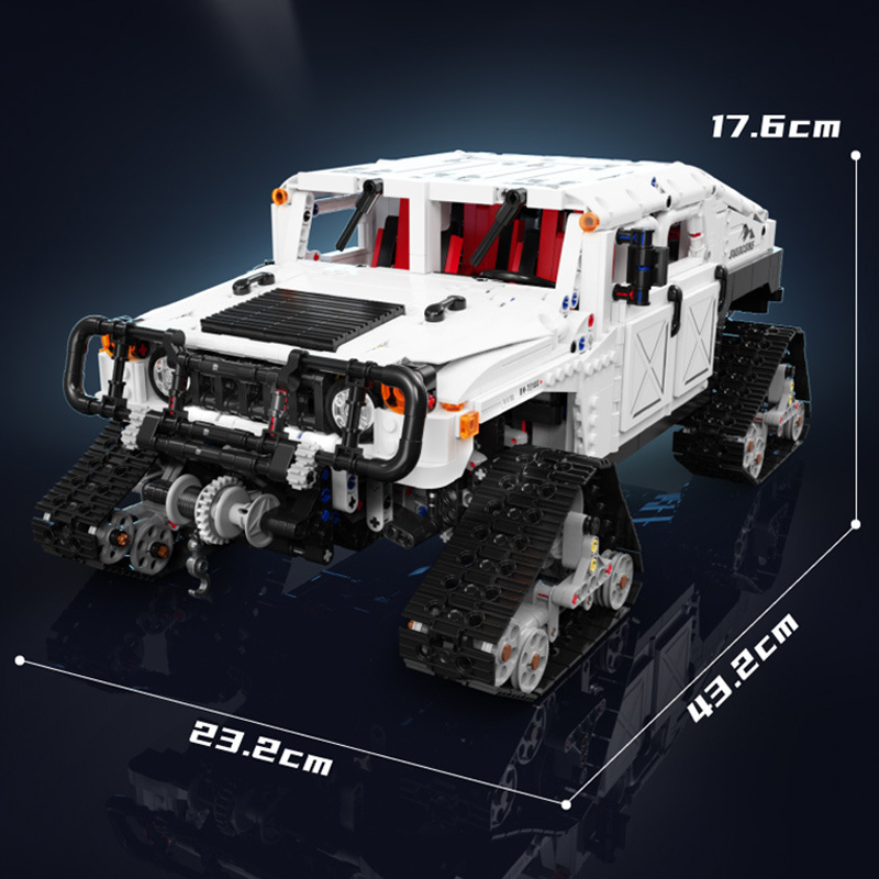 Bloques de Construcción de Camioneta Raptor 11043 de Plástico ABS, DIY, para Niños image 8