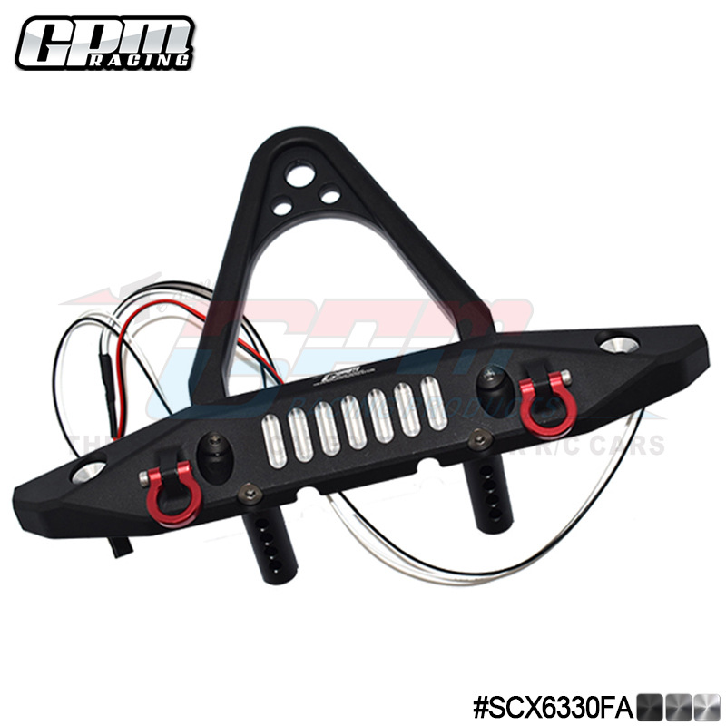 Axial 1/6 SCX6 JEEP JLU aluminum alloy forward anti -collision column+U -shaped hook (spike model)